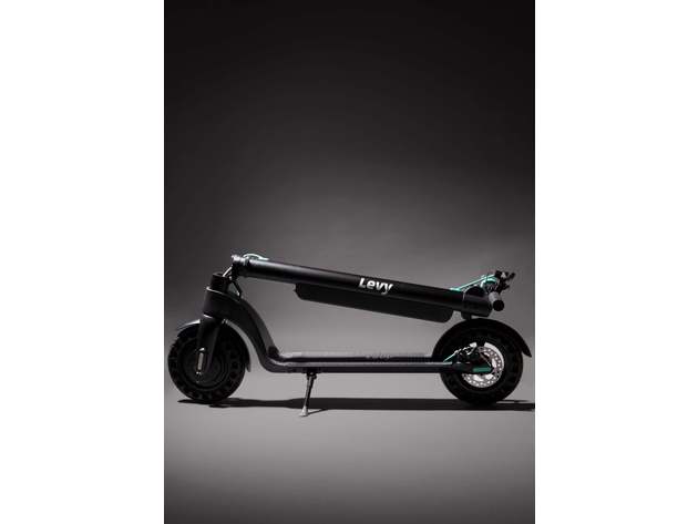 Levy Plus Electric Scooter - Red / 8.5" Tubeless Tires / 12.8aH Battery