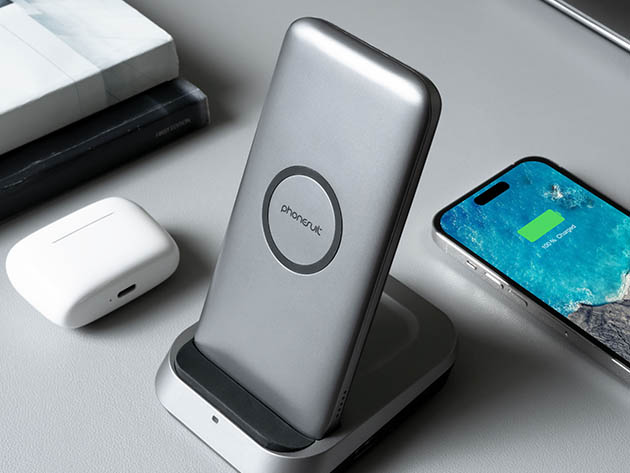 Energy Core 10,000mAh 3-in-1 Wireless Battery Pack & Dock 