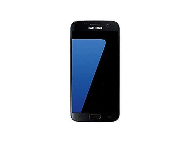 Samsung Galaxy S7 32GB Black Onyx 5.1" 12MP 3000mAh LTE AT&T Unlocked Smartphone (Refurbished, Open Retail Box)