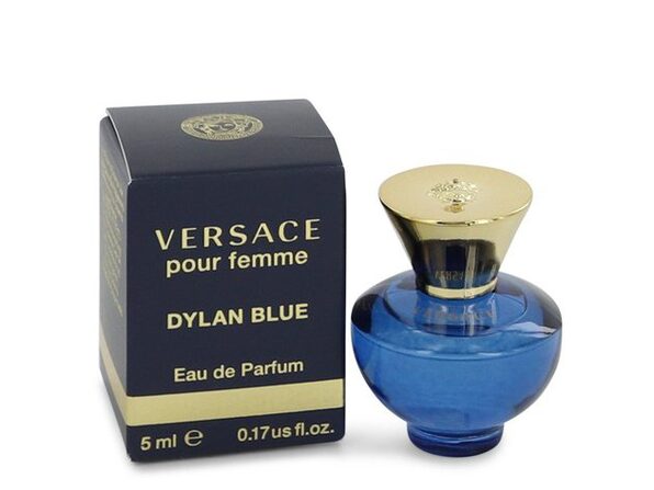 Versace Pour Femme Dylan Blue By Versace Mini Edp 17 Oz Stacksocial