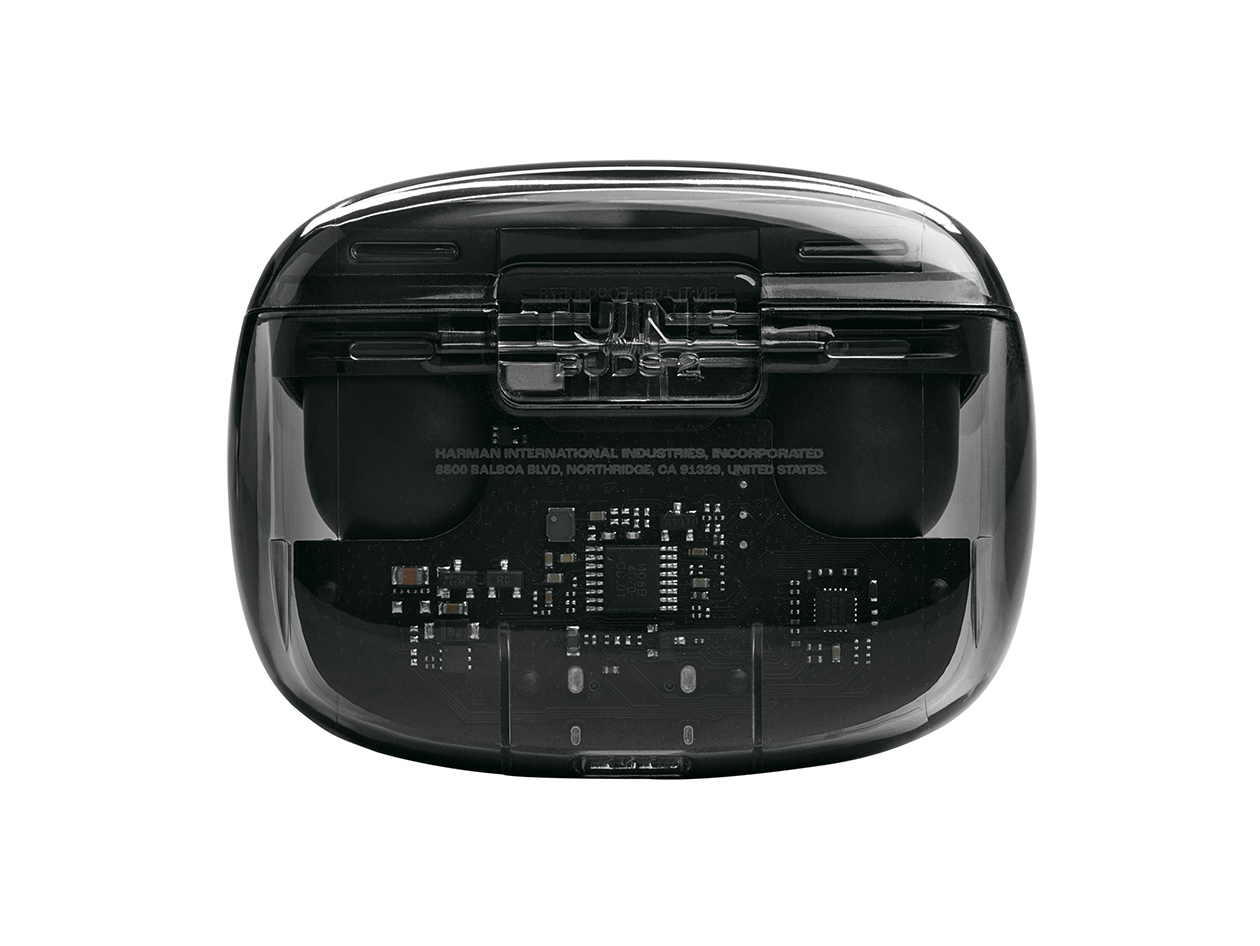 JBL Tune Buds 2 True Wireless Noise Cancelling Earbuds - Ghost Black (Open Box)