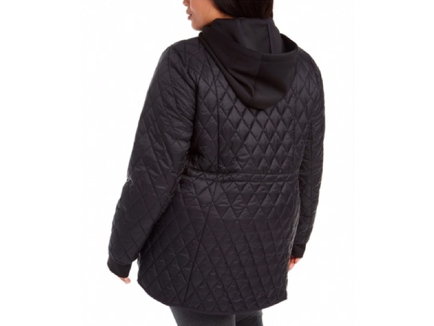 Calvin klein performance quilted hooded jacket online