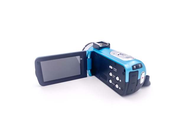 Polaroid 4K Digital Camcorder Digital Camera, ID995HD-TEAL, Teal (Certified Refurbished)
