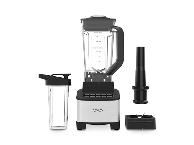 VAVSEA 1000W Countertop Blender: Power, Versatility, and Convenience in  Silver