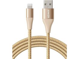 Anker 551 USB-A to Lightning Cable Gold / 6ft