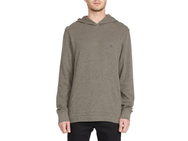 Volcom Men's Wallace Hooded Thermal Gray Size Small