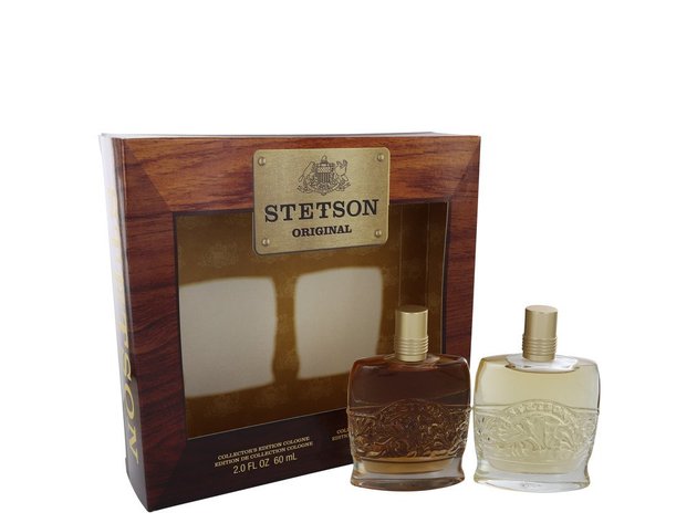 STETSON by Coty Gift Set -- 2 oz Collector's Edition Cologne + 2 oz  Collector's Edition After Shave for Men