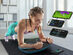 GoBalance Sport App-Enabled Balance Board & Yoga Roller Bundle