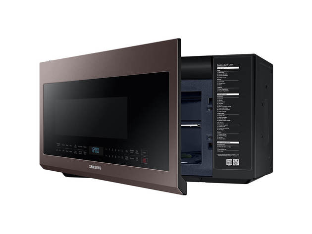 Samsung ME21R706BAT 2.1 cu. ft. Tuscan Stainless Over-the-Range Microwave