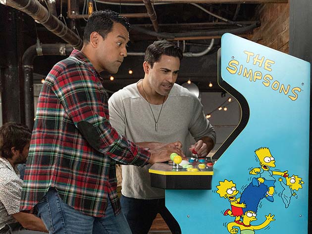 The Simpsons 4-Player Home Arcade Game