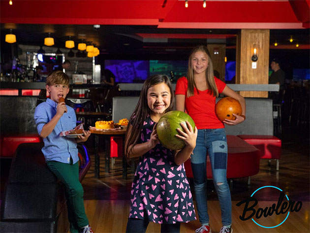 Bowlero/Bowlmor 2-Hour Unlimited Bowling + Shoe Rental (For 2 People/B Locations)