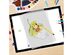 Huion A3 Thin LightBox LED Light Pad, Tracer for Artcraft Tracing - Black Frame (Distressed Box)