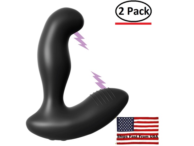 ( 2 Pack ) Electro Stim Prostate Vibe