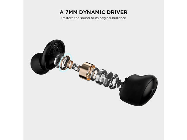 1MORE ColorBuds 2 True Wireless Headphones Midnight Black