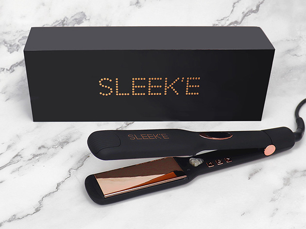 Professional 2" Tourmaline-Infused Titanium Flat Iron
