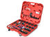 Costway 28 PCS Radiator Pressure Tester Vacuum-Type Cooling System Refill Kit W/Case Red