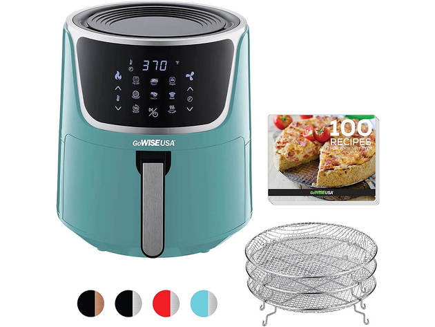 Gourmia Digital Air Fryer & Recipe Book ONLY $40 at Costco, Bakes, Roasts,  Dehydrates & More