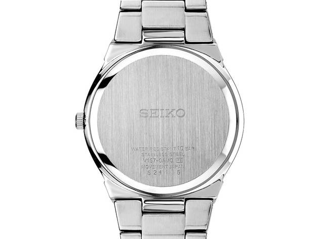 Seiko SNE429 Mens Silver Core Solar Watch