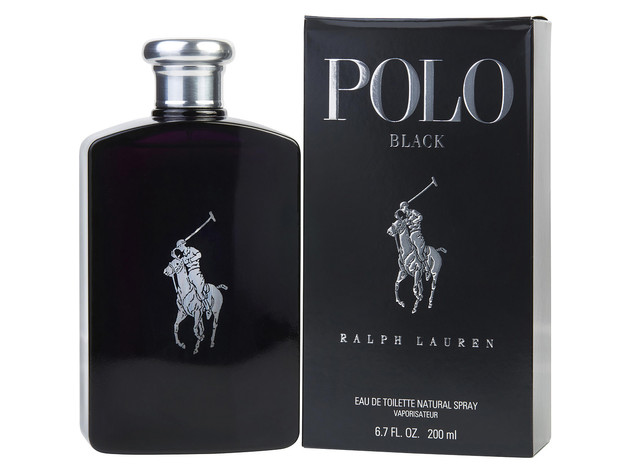 POLO BLACK by Ralph Lauren EDT SPRAY 6.7 OZ for MEN ---(Package Of 5)