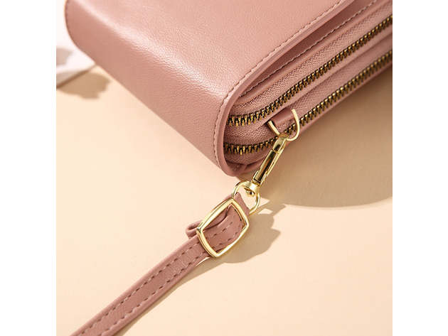 Lior Crossbody Shoulder Bag for Women (Pink)