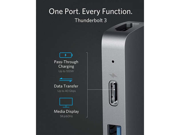 Anker PowerExpand Direct 8-in-2 USB-C PD Media Hub | StackSocial