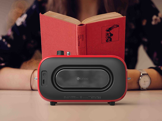 Lofree Poison: Nostalgic Powerful Wireless Speaker (Red)