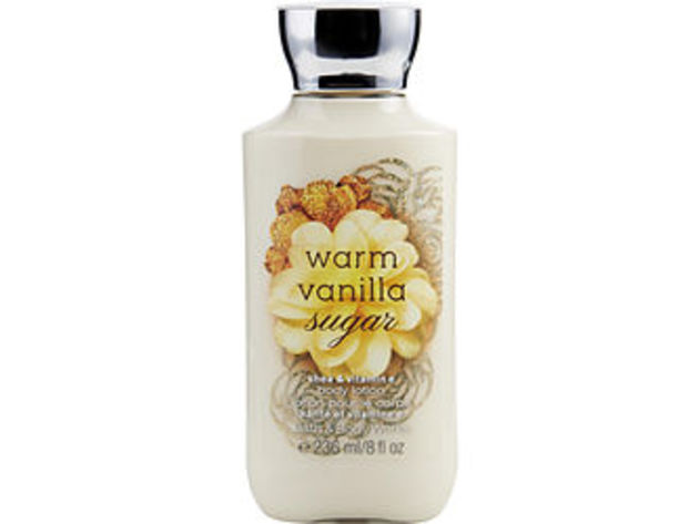 BATH & BODY WORKS by BATH & BODY WORKS WARM VANILLA SUGAR BODY LOTION 8 OZ For WOMEN