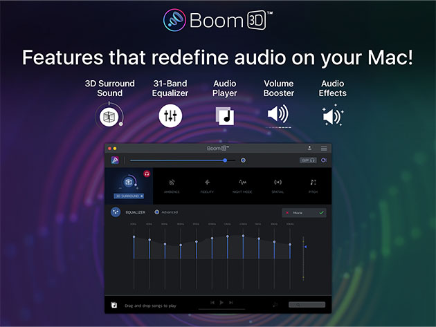 Boom 3D™ Music Player for Windows