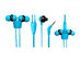 WRAPS Talk Wearable Headphones with Mic (Lagoon Blue)