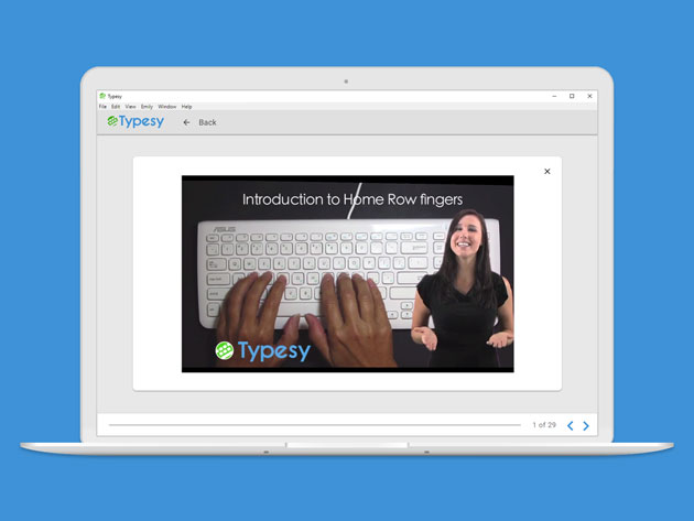 Typesy Typing Trainer: Lifetime Subscription