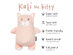 Cubcoats Kali the Kitty Down Vest for Kids (US Size 6)