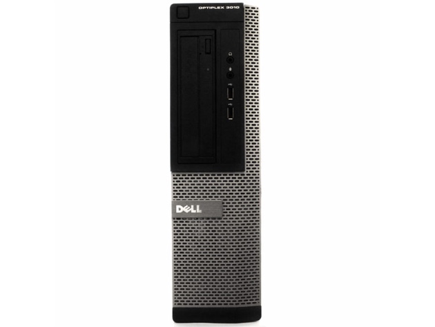 Dell OptiPlex 3010 Desktop PC, 3.20 GHz Intel i5 Quad Core Gen 3, 4GB RAM, 250GB SATA HD, Windows 10 Home 64 bit, BRAND NEW 24” Screen (Renewed)
