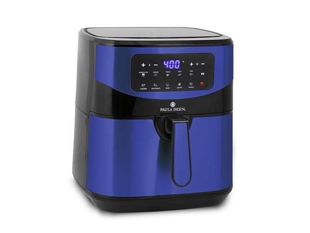 Paula Deen 1700W Stainless Steel 10Qt Digital Air Fryer Blue   Sale 162669 Primary Image 