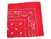 11 Pack XL Non Fading Paisley Polyester Bandanas 27 x 27 In - Bulk Wholesale - Red