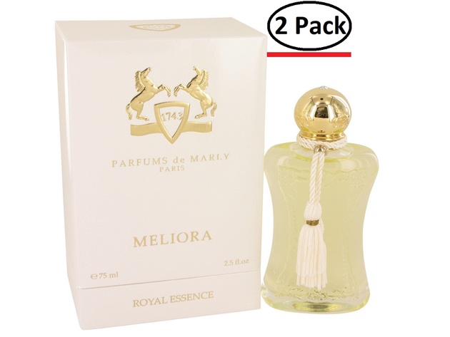 Meliora by Parfums de Marly Eau De Parfum Spray 2.5 oz for Women (Package of 2)