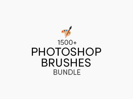 1,500+ Photoshop Brushes Bundle