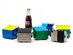 Dumpsty Jr: Mini Desktop Bin (Raw Steel/Square)