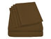 Super-Soft 1800 Series Bamboo Blend 3-Piece Sheet Set (Chocolate/Twin)