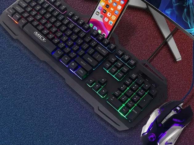 Dragon Mechanical Gaming Keyboard & Mouse Set