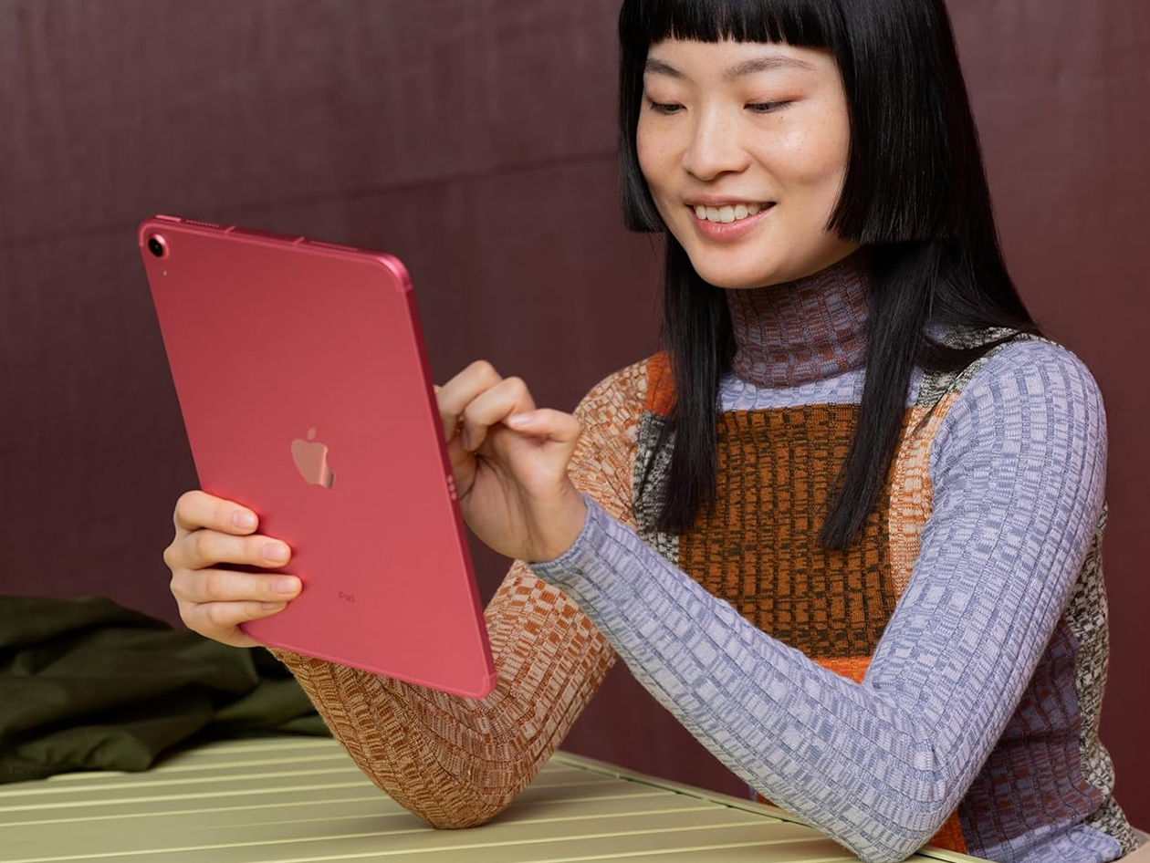 Apple iPad 10th Gen (2022) 256GB Wi-Fi & Cellular Pink (Refurbished)