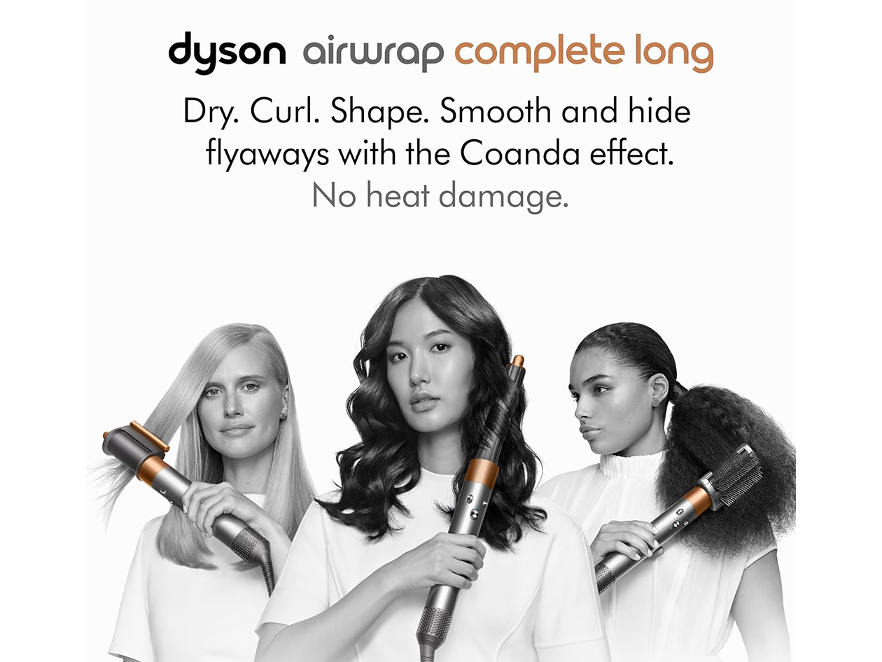 Dyson Airwrap Multi-Styler Complete Long - Nickel/Copper (Refurbished)