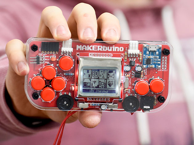 MAKERbuino Educational DIY Game Console (Standard Kit + Tools)