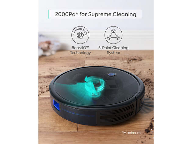 eufy RoboVac 11S MAX Robot Vacuum (Black)