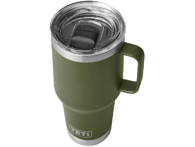Yeti 21071500736 Rambler 30 oz. Travel Mug with Stronghold Lid - Highlands Olive