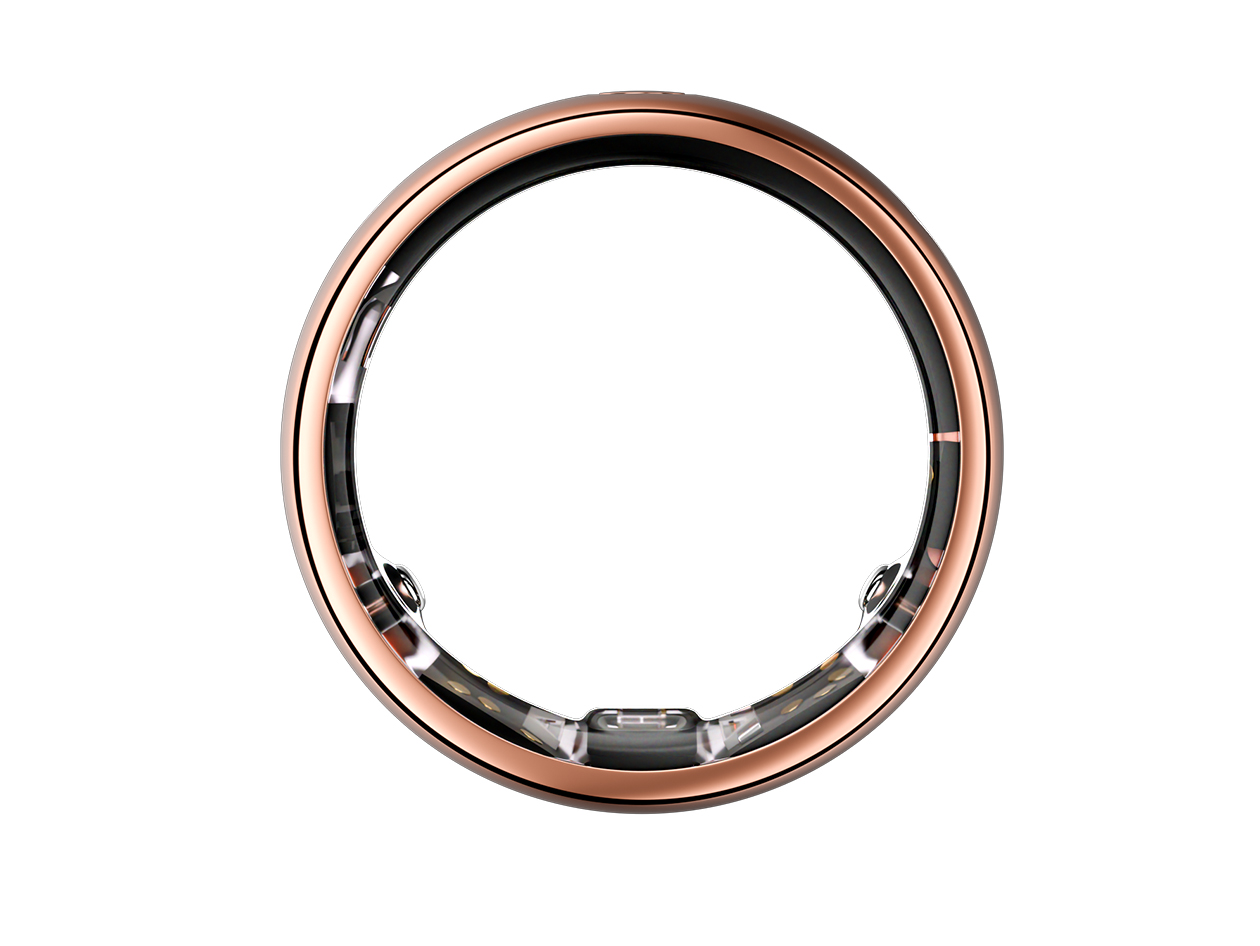 Circular Ring 2 - Advanced Health & Fitness Tracker Smart Ring (Rose Gold/Size 8)