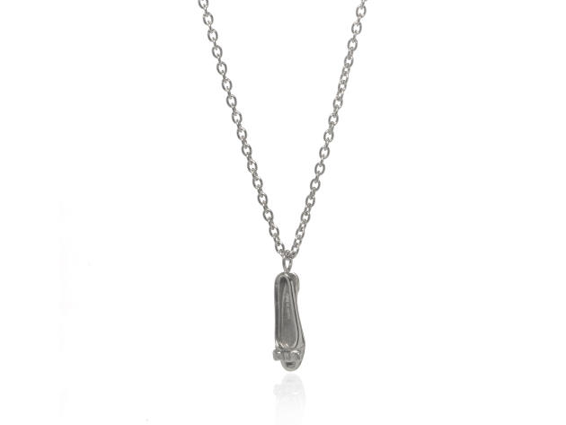 Ferragamo Charms Sterling Silver Necklace 704206 (Store-Display Model)