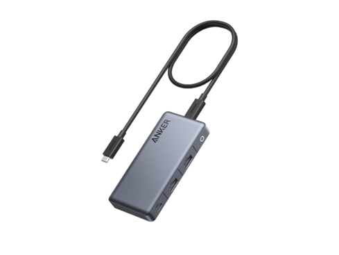 Anker 343 USB-C Hub (7-in-1, Dual 4K HDMI) | StackSocial