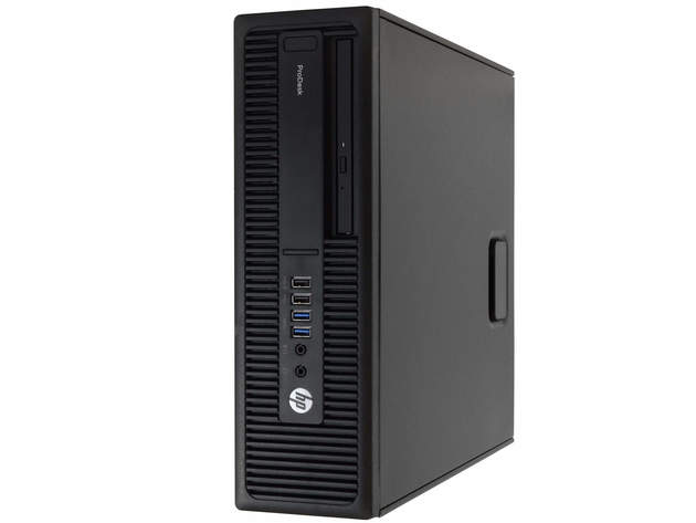 HP ProDesk 600 G2 Desktop Computer PC, 3.20 GHz Intel i5 Quad Core Gen 6, 16GB DDR4 RAM, 512GB SSD Hard Drive, Windows 10 Professional 64 bit, BRAND NEW 24” Screen (Renewed)
