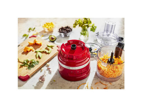  KitchenAid KFP0718CU 7-Cup Food Processor Chop, Puree, Shred  and Slice - Contour Silver (Renewed): Home & Kitchen