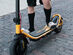 Electric Folding Scooter - 500W (Yellow Accent)